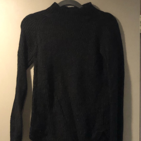 Black turtle neck sweater loose - Picture 1 of 1